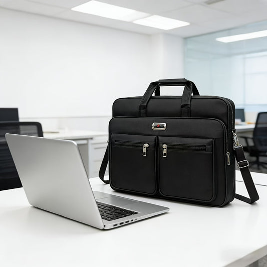 Laptop Bag – 15.6 Inch, Adjustable Strap, for Work – front view
