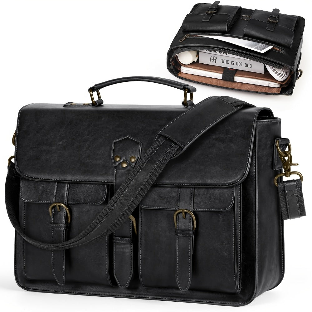 Laptop Bag – 15.6 Inch, Anti-Theft, Large Capacity, for Travel & Work – front view