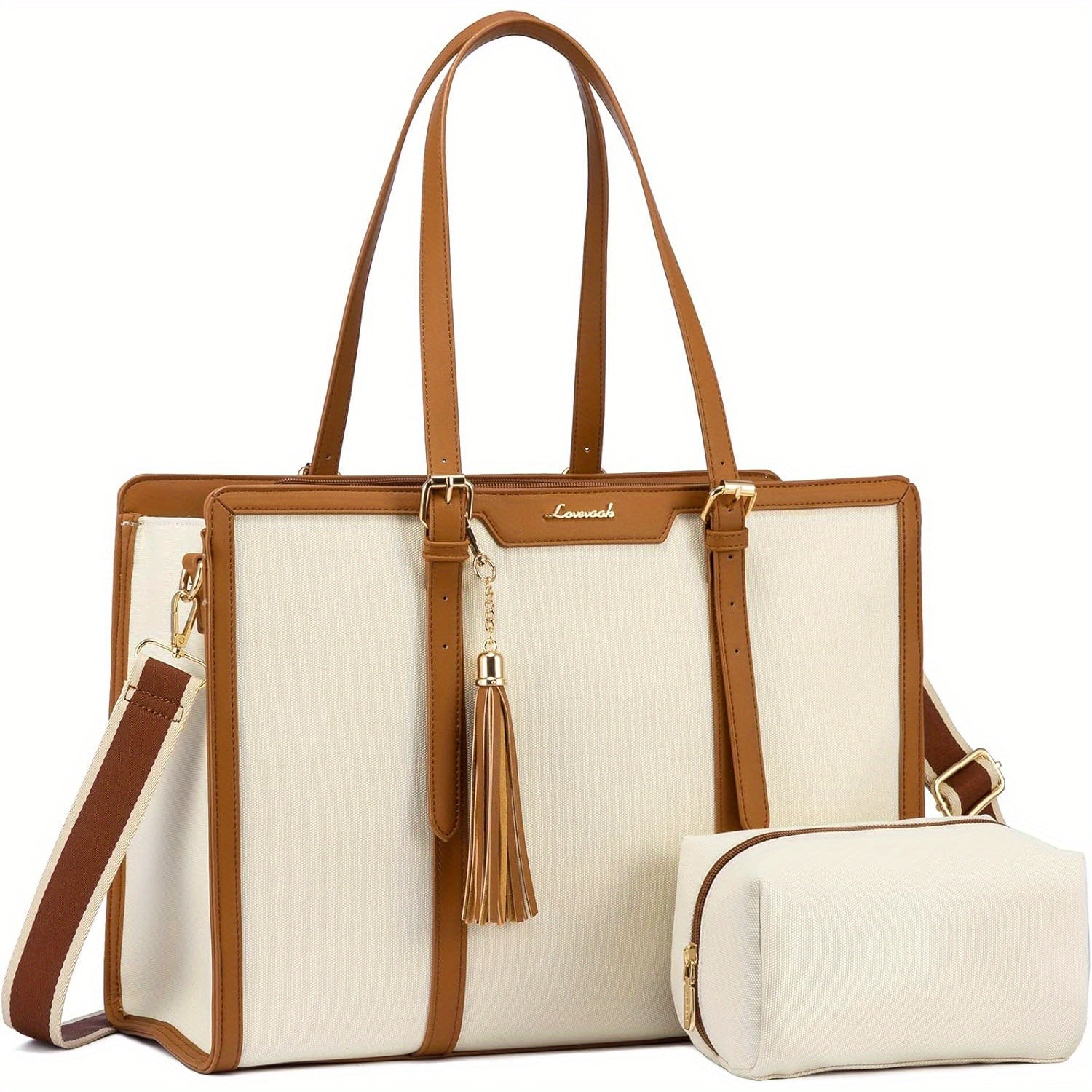 Laptop Bag – 6 Colors, 15.6 Inch, Canvas, Adjustable Strap – detail view 23