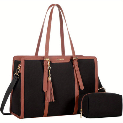 Laptop Bag – 6 Colors, 15.6 Inch, Canvas, Adjustable Strap – detail view 28