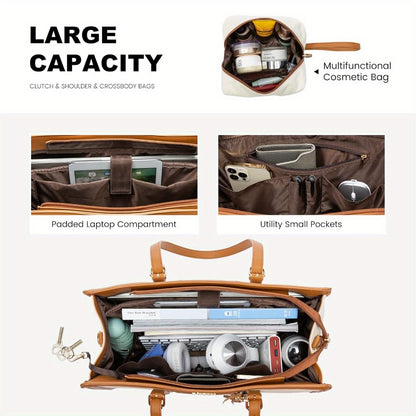 Laptop Bag – 6 Colors, 15.6 Inch, Canvas, Adjustable Strap – detail view 3