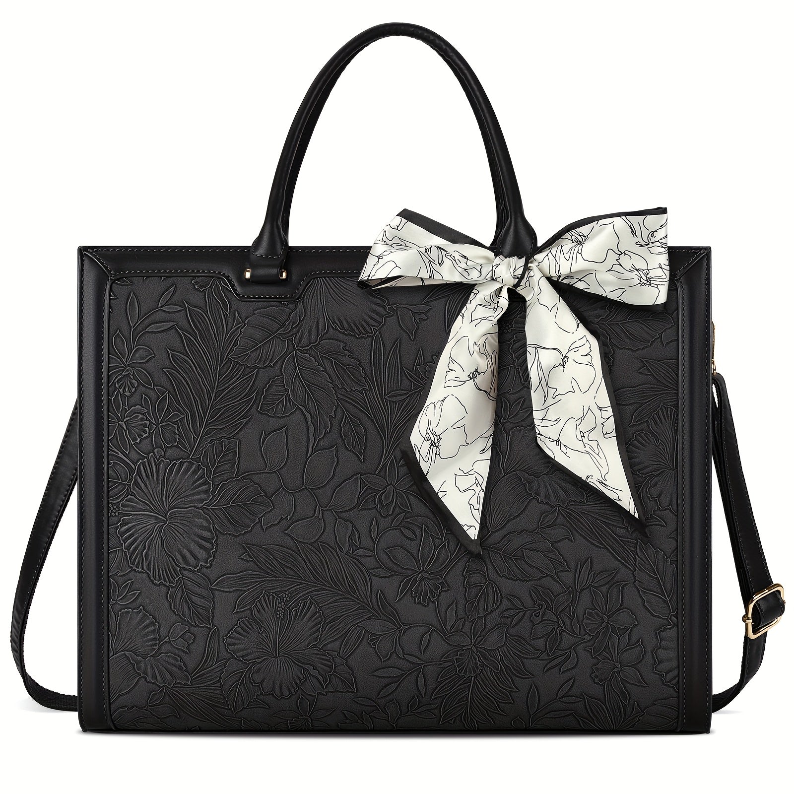 Laptop Bag – 15.6 Inch, Lightweight, Large Capacity, Adjustable Strap – alternate view