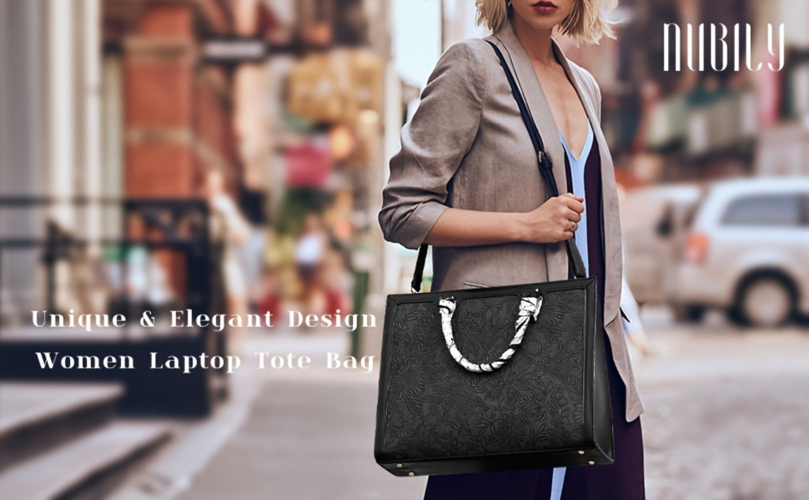 Laptop Bag – 15.6 Inch, Lightweight, Large Capacity, Adjustable Strap – detail view 18