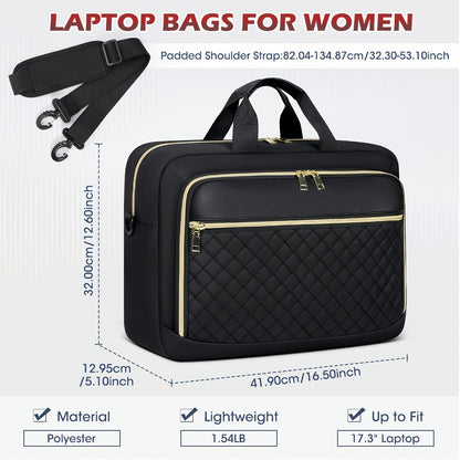 Laptop Bag – 17.3 Inch, for Travel & Work – detail view 2