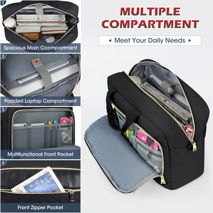 Laptop Bag – 17.3 Inch, for Travel & Work – detail view 3
