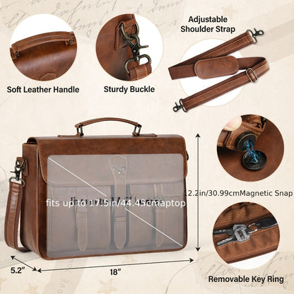 Laptop Bag – 18 Inch, for Travel & Work – detail view 4