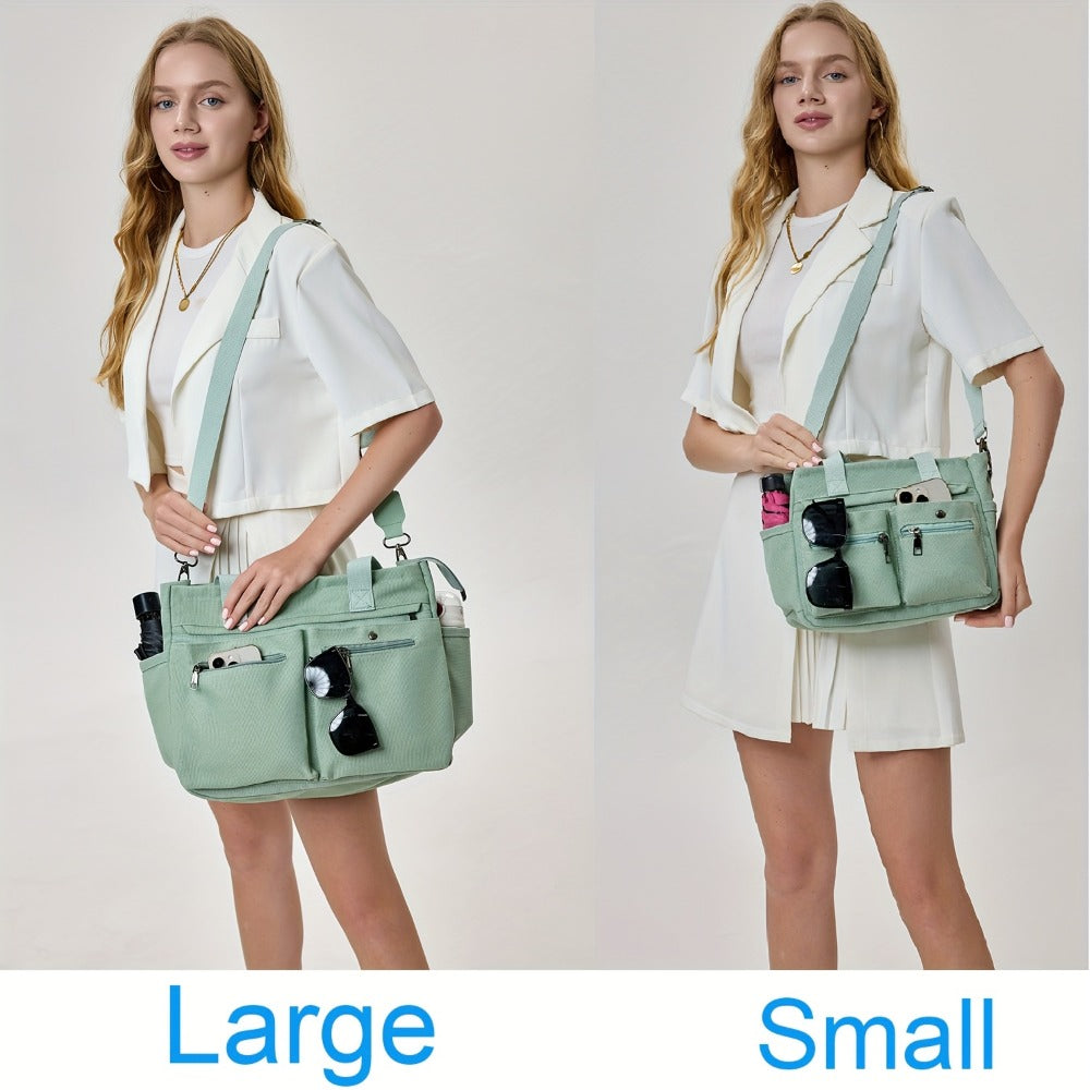 Laptop Bag – 2 Piece, Canvas, for Travel & Work – detail view 20