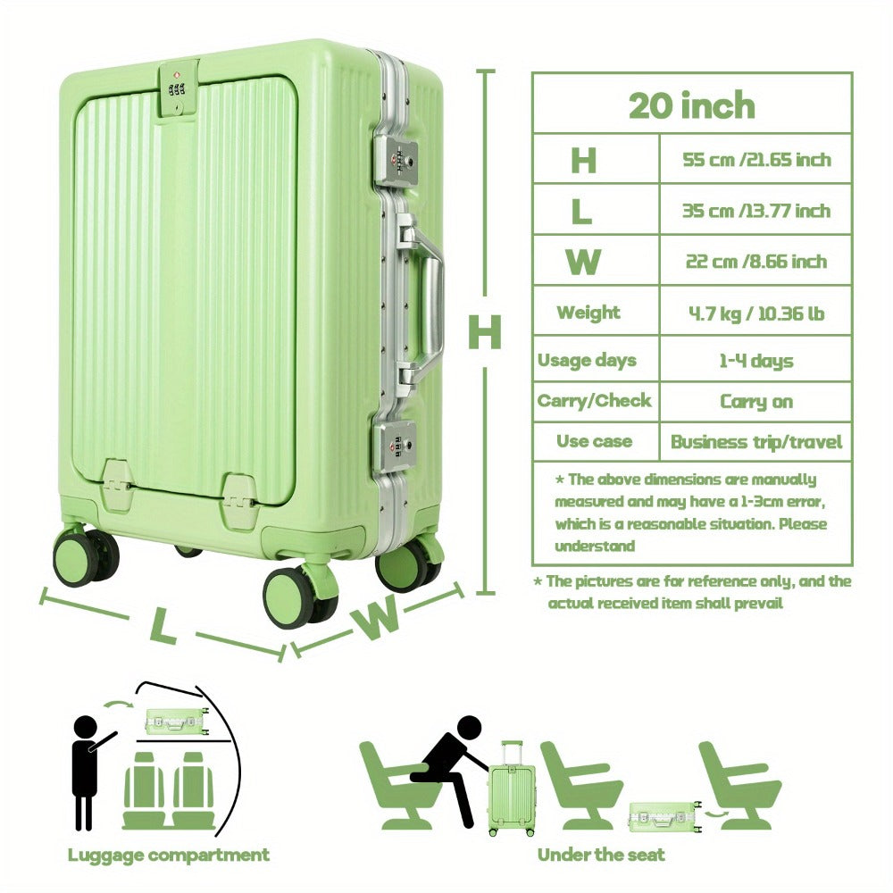 Laptop Bag – 20 Inch, Spinner Wheels, TSA Lock, for Travel – detail view 13