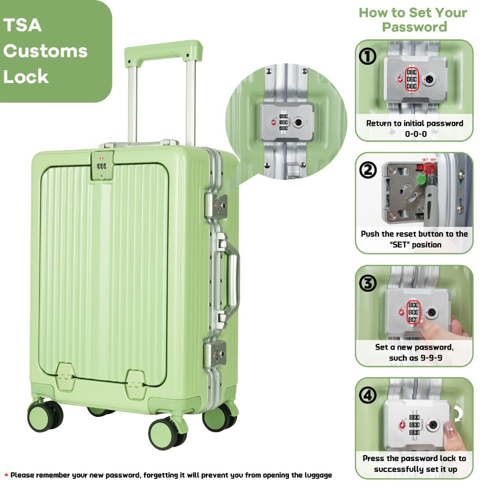 Laptop Bag – 20 Inch, Spinner Wheels, TSA Lock, for Travel – detail view 19