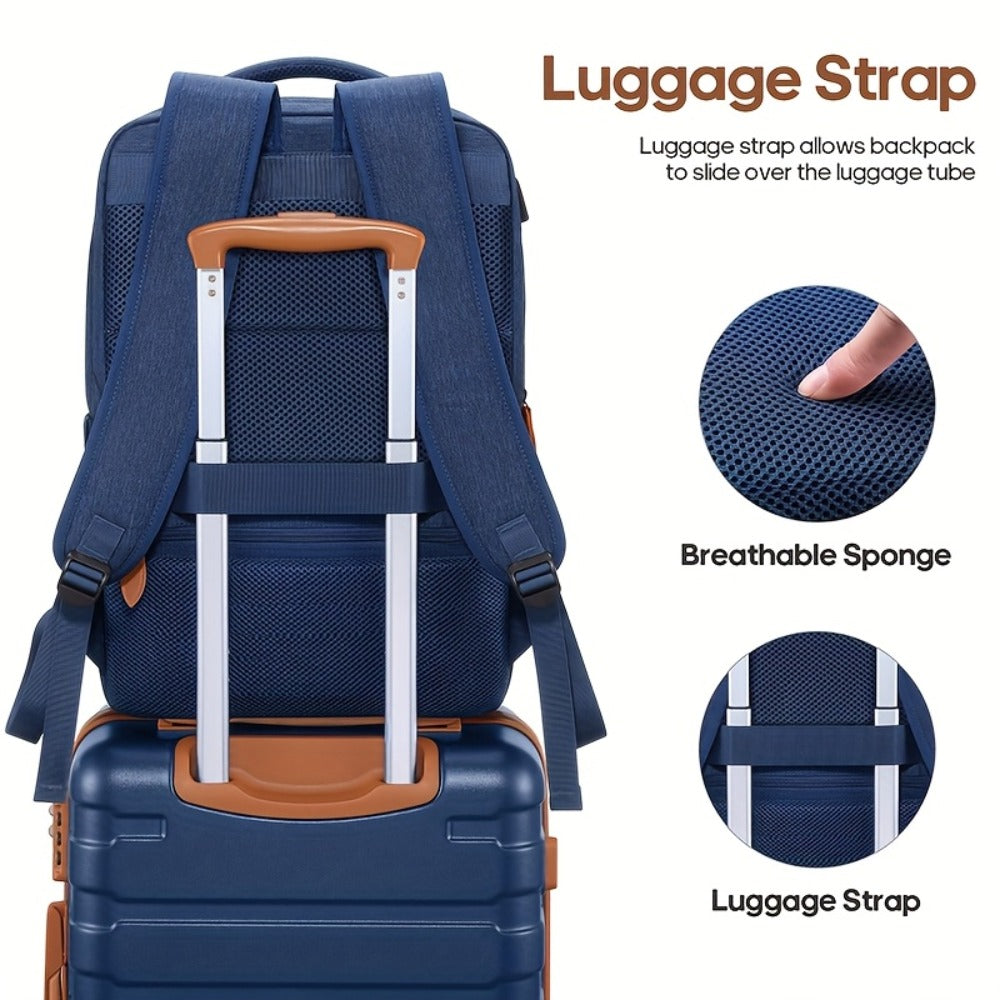 Laptop Bag – 3 Piece, Hardshell, TSA Lock, Spinner Wheels – alternate view