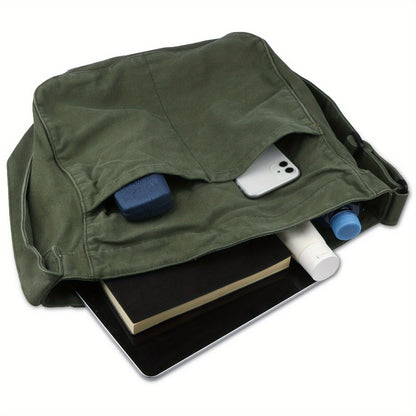 Laptop Bag – 11 Colors, Canvas, Large Capacity, Multi Pocket – detail view 12
