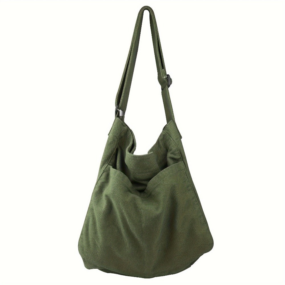 Laptop Bag – 11 Colors, Canvas, Large Capacity, Multi Pocket – front view