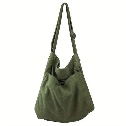 Laptop Bag – 11 Colors, Canvas, Large Capacity, Multi Pocket – front view