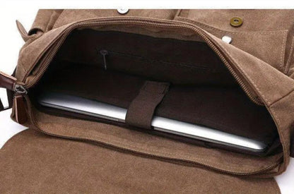 Laptop Bag – Canvas, Lightweight, Adjustable Strap, for Work & Everyday Use – detail view 17