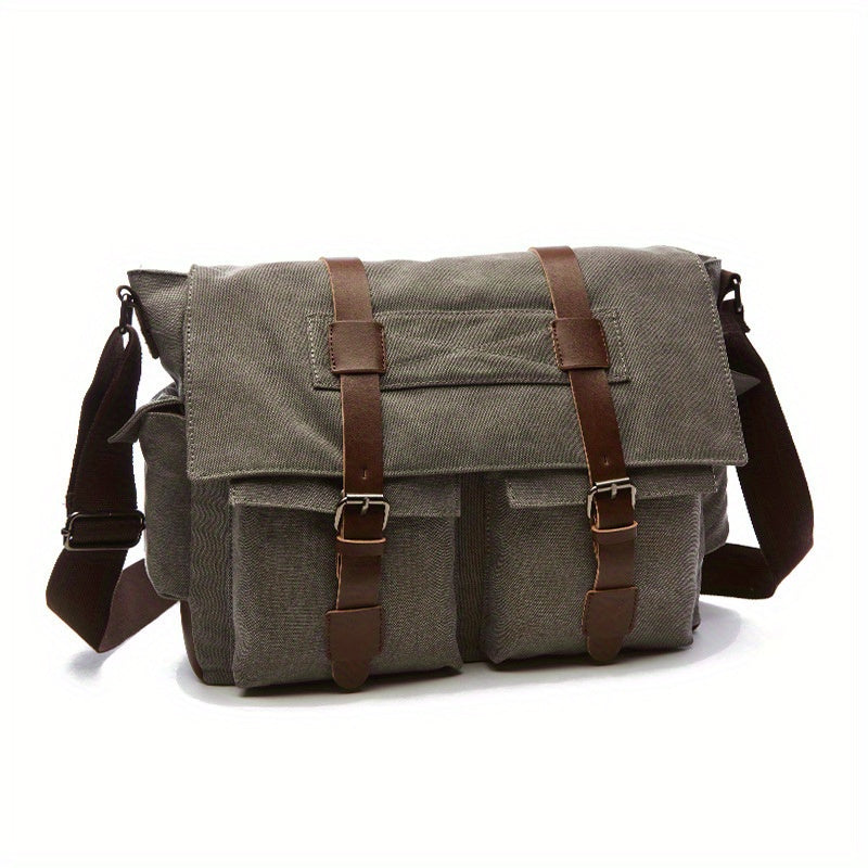 Laptop Bag – Canvas, Lightweight, Adjustable Strap, for Work & Everyday Use – alternate view