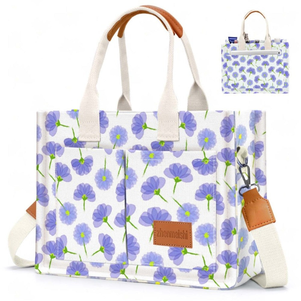 Laptop Bag – Canvas, Nylon, Adjustable Strap, for Travel & Work – alternate view