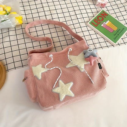 Laptop Bag – Corduroy, Large Capacity, for Everyday Use – detail view 9