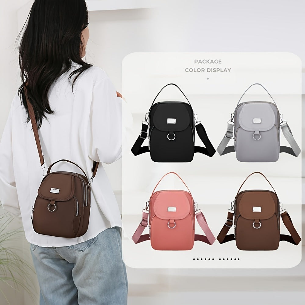 Laptop Bag – for Everyday Use, Oxford Messenger Unisex Casual Solid – detail view 5