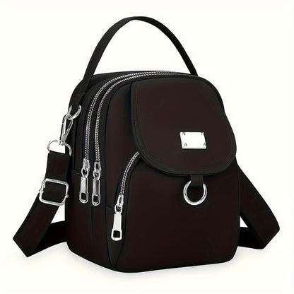 Laptop Bag – for Everyday Use, Oxford Messenger Unisex Casual Solid – detail view 6