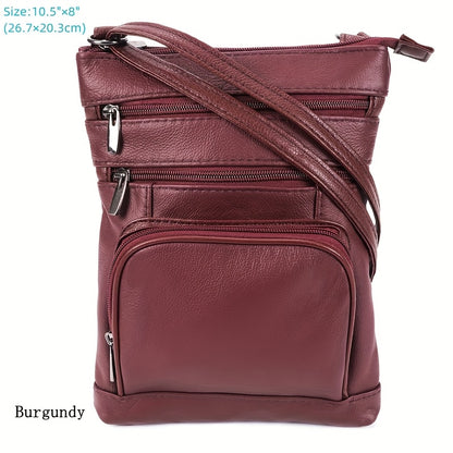 Laptop Bag – 10 Colors, Genuine Leather, Adjustable Strap – detail view 22