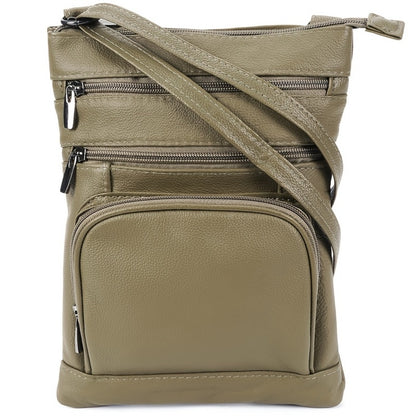 Laptop Bag – 10 Colors, Genuine Leather, Adjustable Strap – detail view 34