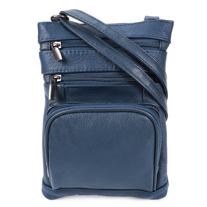 Laptop Bag – 10 Colors, Genuine Leather, Adjustable Strap – detail view 36