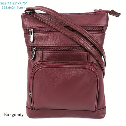 Laptop Bag – 10 Colors, Genuine Leather, Adjustable Strap – detail view 58