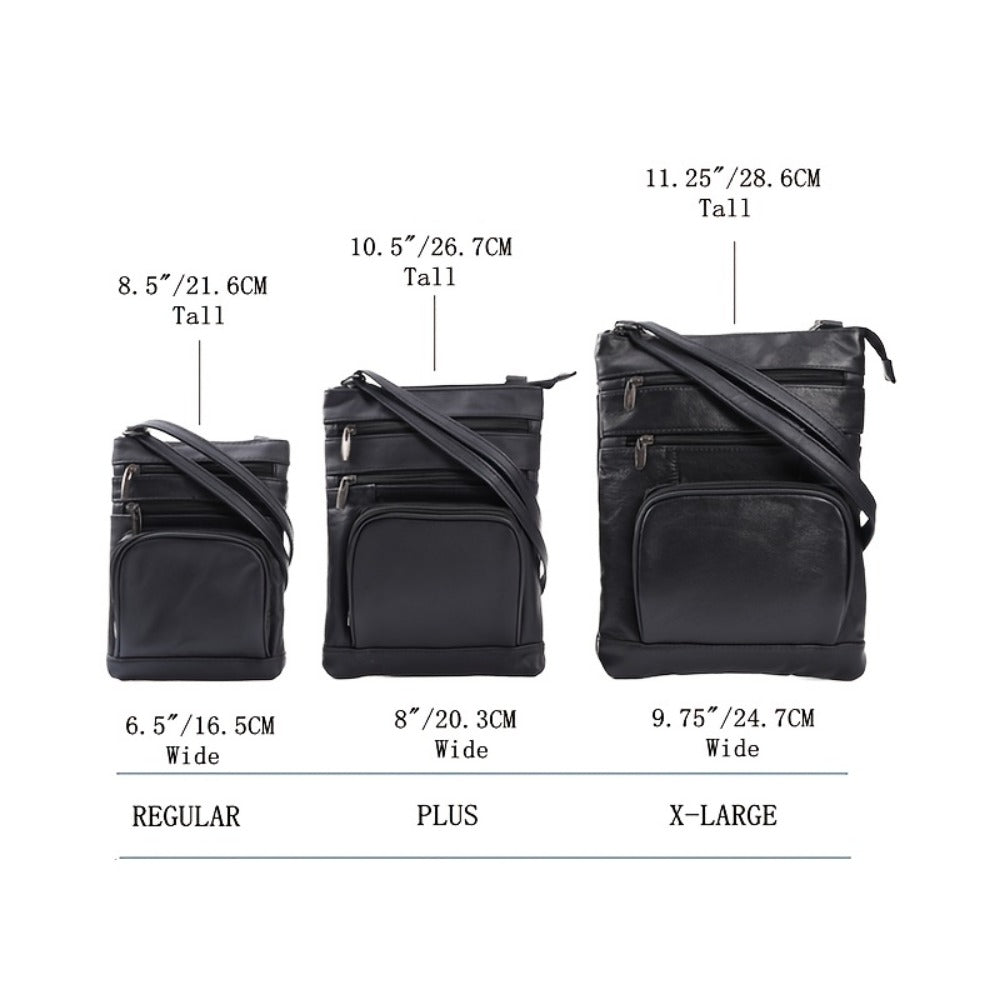 Laptop Bag – 10 Colors, Genuine Leather, Adjustable Strap – detail view 26