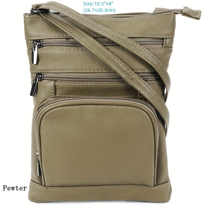 Laptop Bag – 10 Colors, Genuine Leather, Adjustable Strap – detail view 19