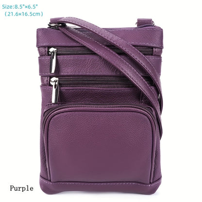 Laptop Bag – 10 Colors, Genuine Leather, Adjustable Strap – detail view 10