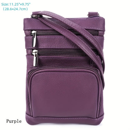 Laptop Bag – Genuine Leather, Adjustable Strap – detail view 38