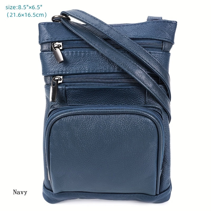 Laptop Bag – Genuine Leather, Adjustable Strap – detail view 48