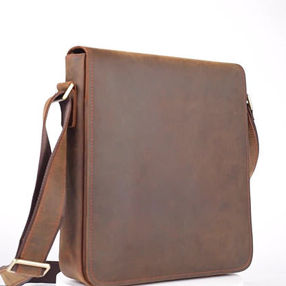 Laptop Bag – Genuine Leather, for Travel & Work – detail view 12
