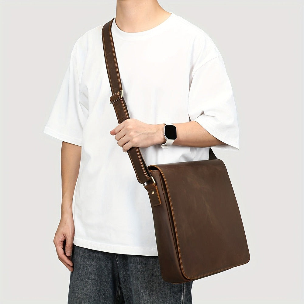 Laptop Bag – Genuine Leather, for Travel & Work – detail view 5