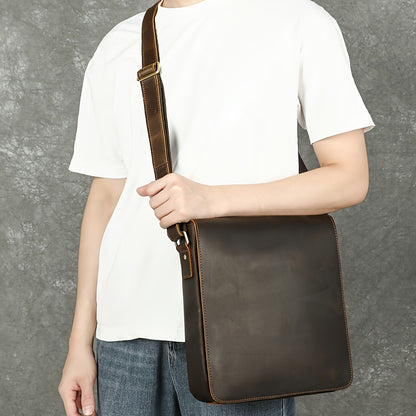 Laptop Bag – Genuine Leather, for Travel & Work – detail view 6