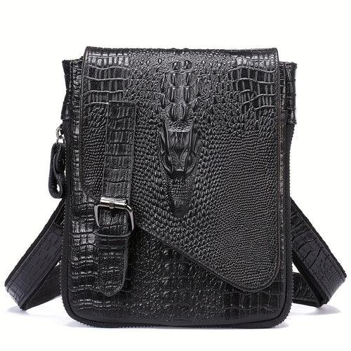 Laptop Bag – Genuine Leather, for Travel – front view