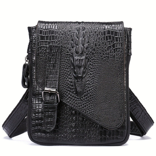 Laptop Bag – Genuine Leather, for Travel – front view