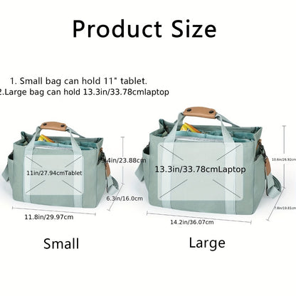 Laptop Bag – 10 Colors, Multi-Pocket, for Travel & Work – detail view 3