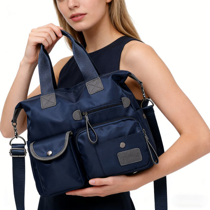 Laptop Bag – Nylon, Large Capacity, Multi Pocket, Adjustable Strap – detail view 13
