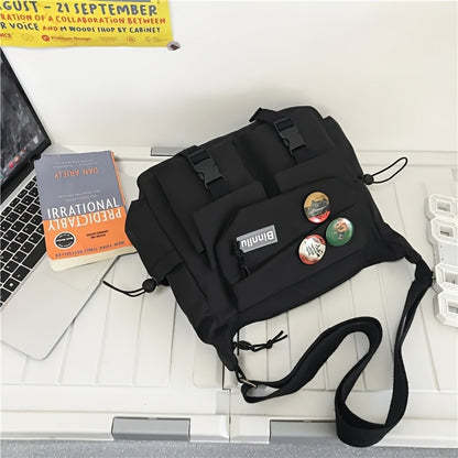 Laptop Bag – Nylon, Large Capacity, Adjustable Strap, for Travel & Work – detail view 7