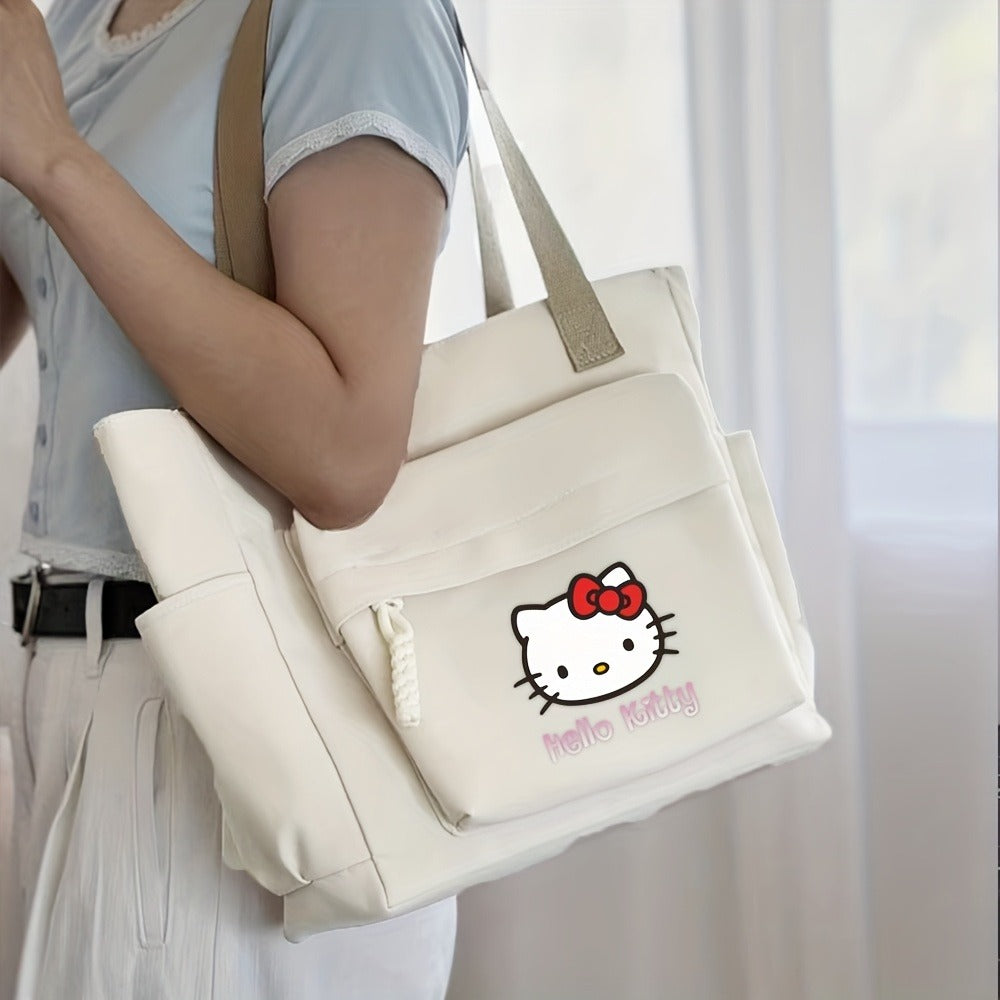 Laptop Bag – Nylon, Large Capacity, Multi-Pocket, for Travel & Work – detail view 2