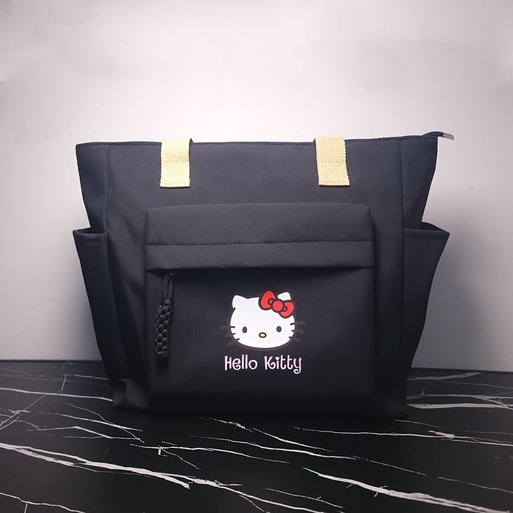 Laptop Bag – Nylon, Large Capacity, Multi-Pocket, for Travel & Work – detail view 4