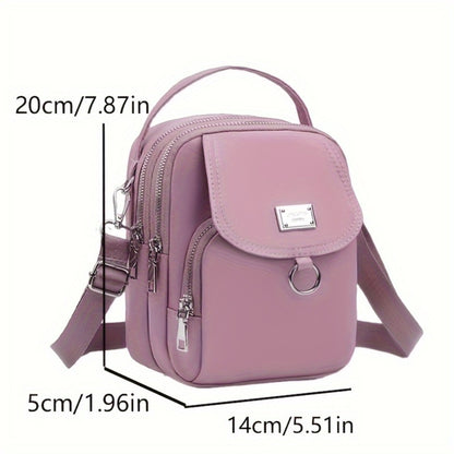 Laptop Bag – Nylon, Mini, Lightweight, Adjustable Strap – detail view 6