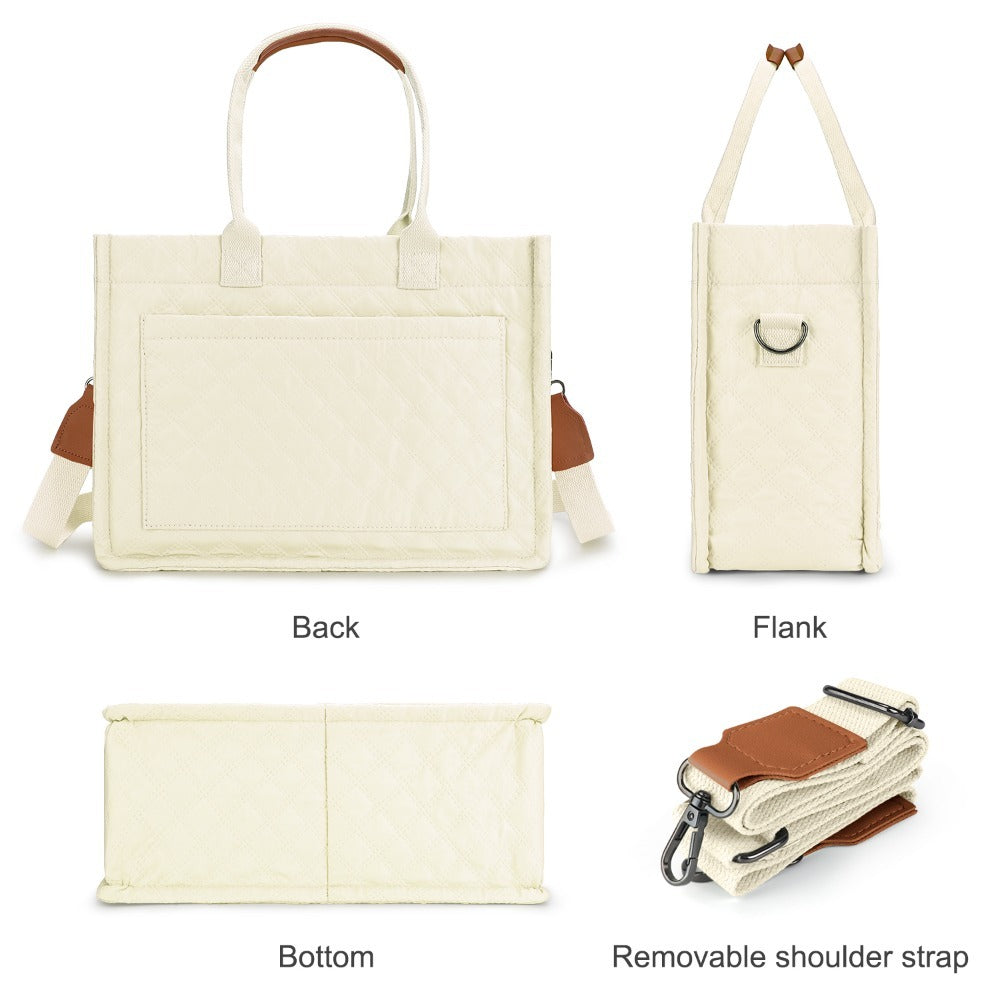 Laptop Bag – Nylon, Multi-Pocket, for Travel & Work – detail view 11