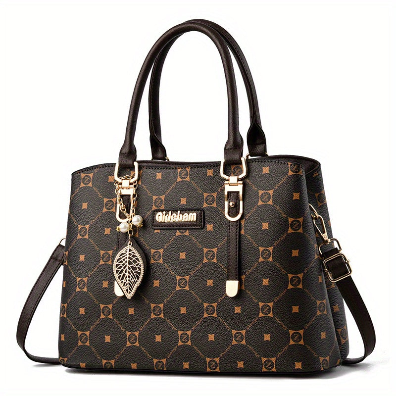 Laptop Bag – PU Leather, Large Capacity, Adjustable Strap – alternate view