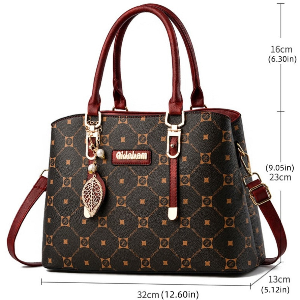 Laptop Bag – PU Leather, Large Capacity, Adjustable Strap – detail view 12