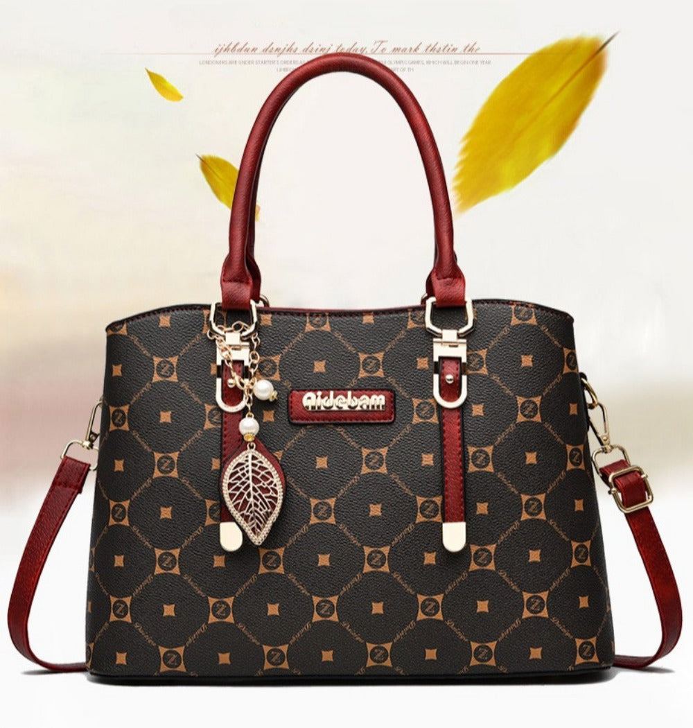 Laptop Bag – PU Leather, Large Capacity, Adjustable Strap – detail view 13