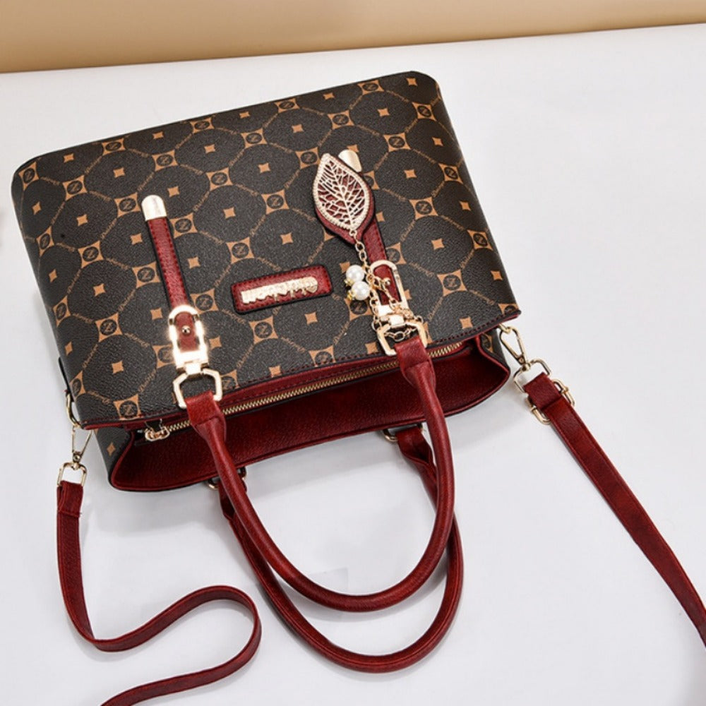 Laptop Bag – PU Leather, Large Capacity, Adjustable Strap – detail view 7