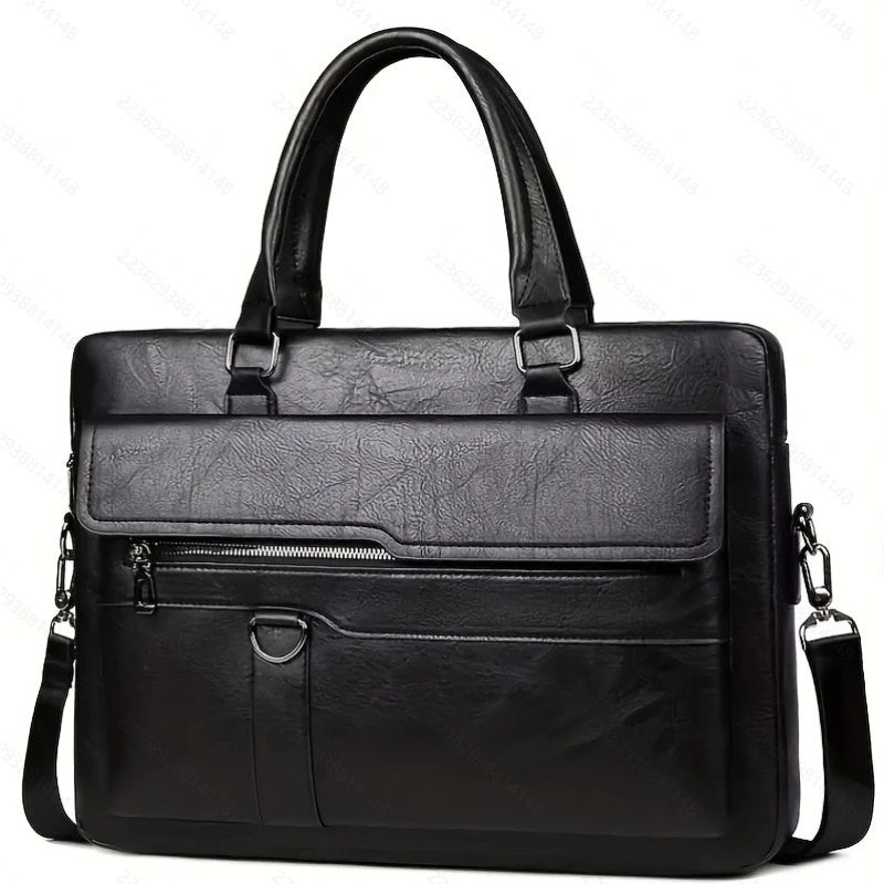 Laptop Bag – PU Leather, Lightweight, for Work & Everyday Use – alternate view