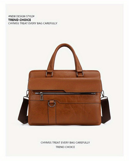 Laptop Bag – PU Leather, Lightweight, for Work & Everyday Use – detail view 14